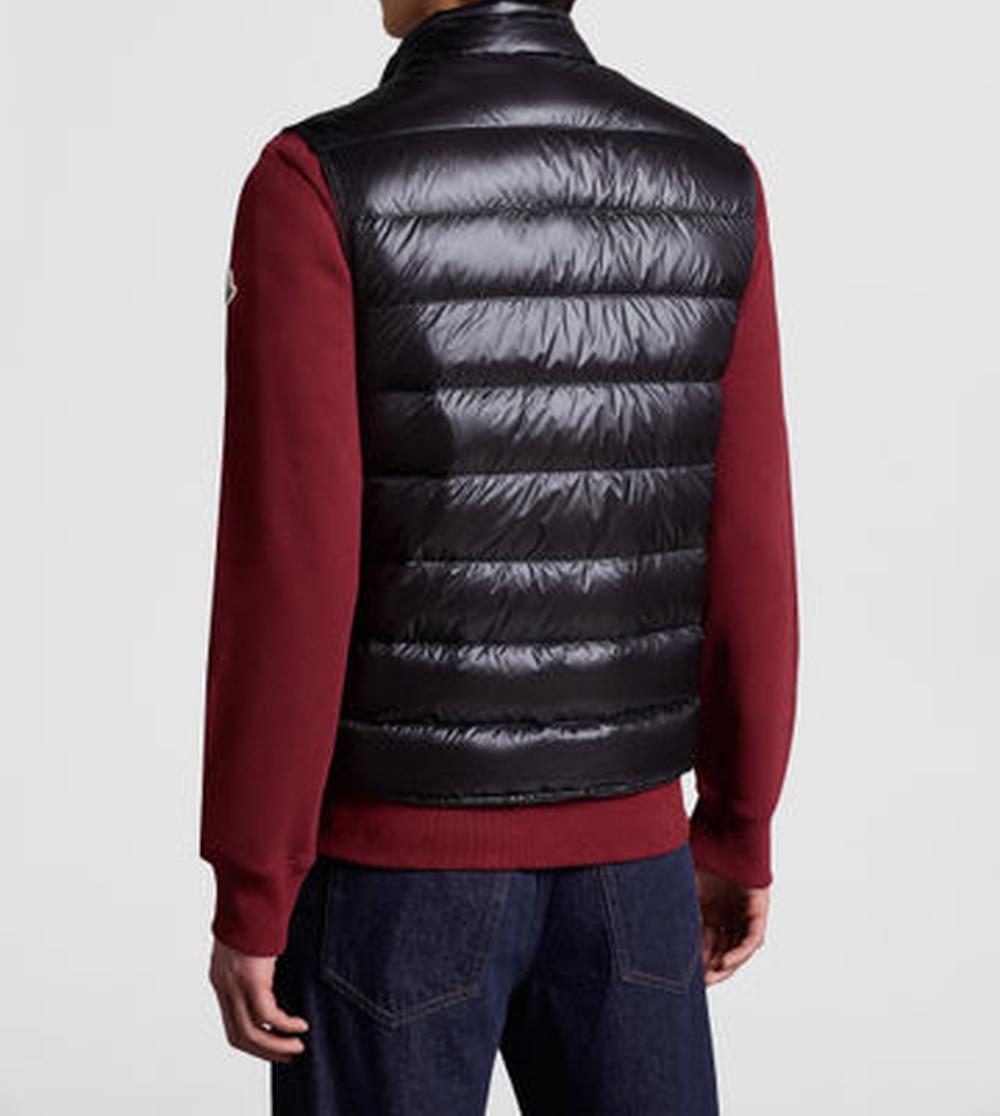 MONCLER Men Gui Packable Down Gilet Black K10911A1070053029999