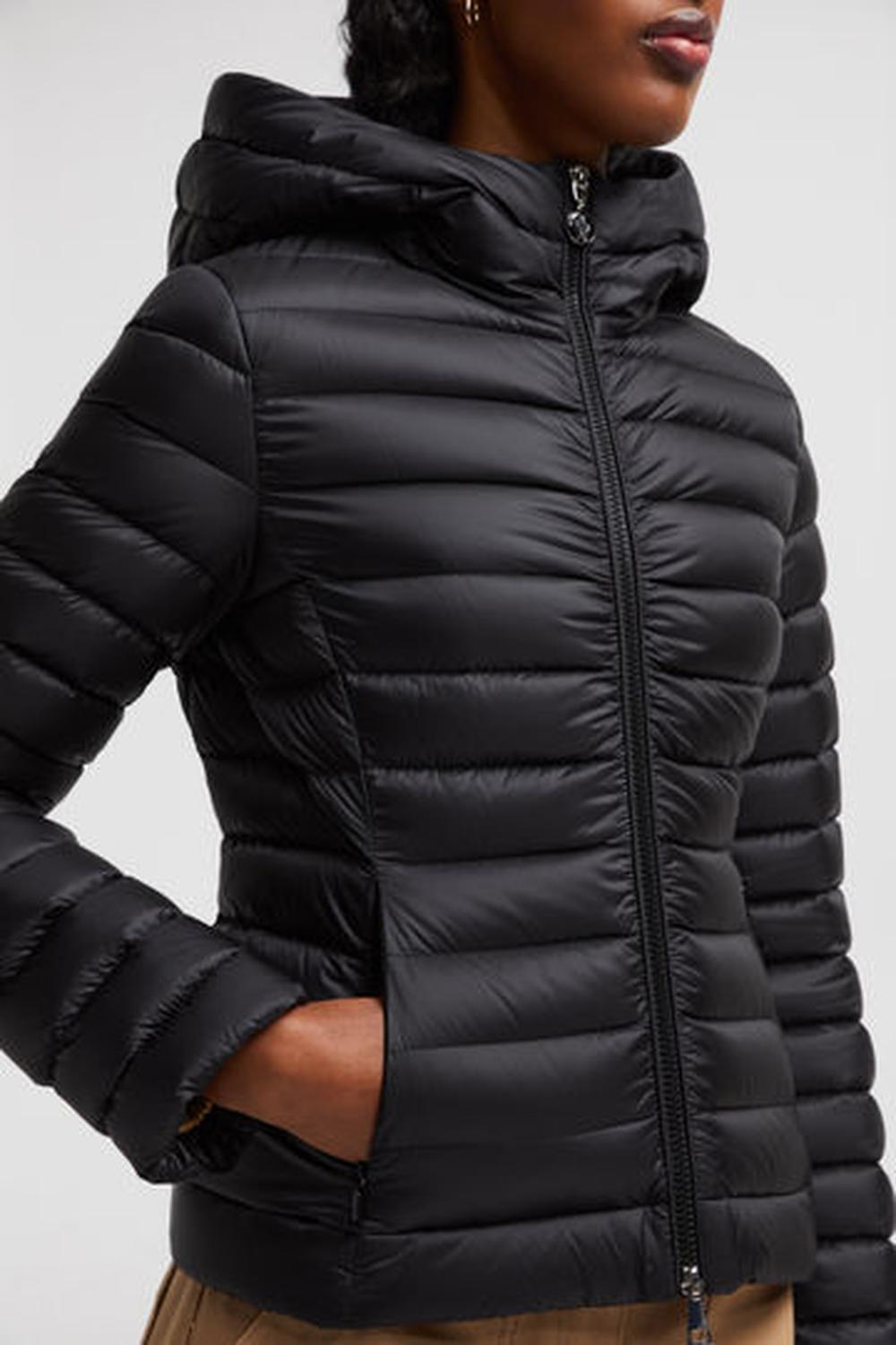 MONCLER Women Ige Hooded Short Down Jacket Black K10931A00004597YF999