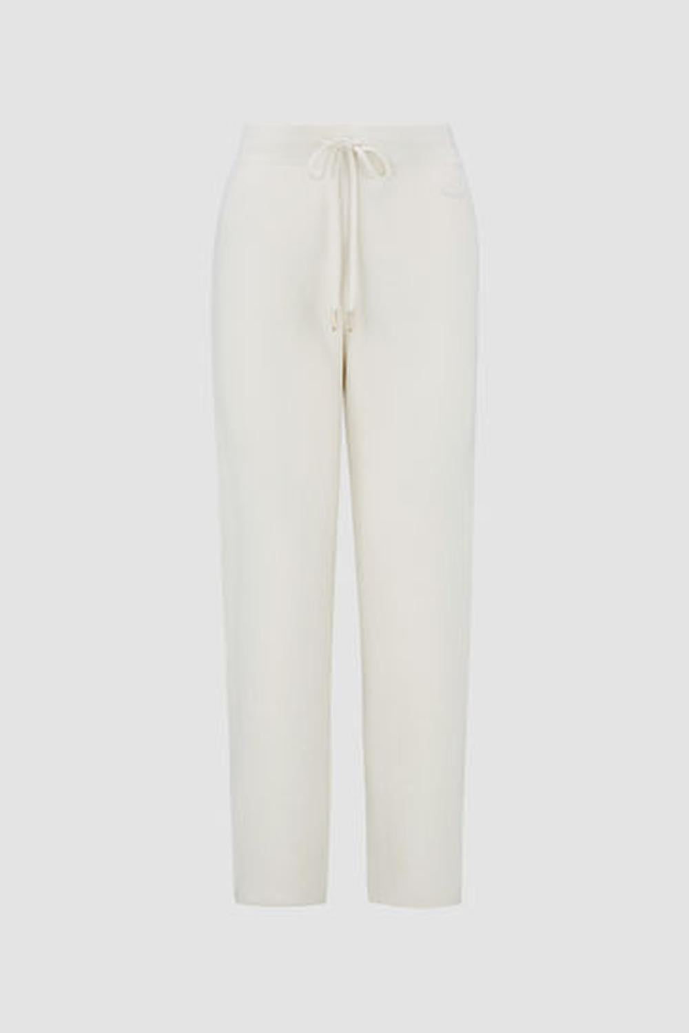 MONCLER Women Wool & Cashmere Jogging Trousers White K10939L00004M1127030