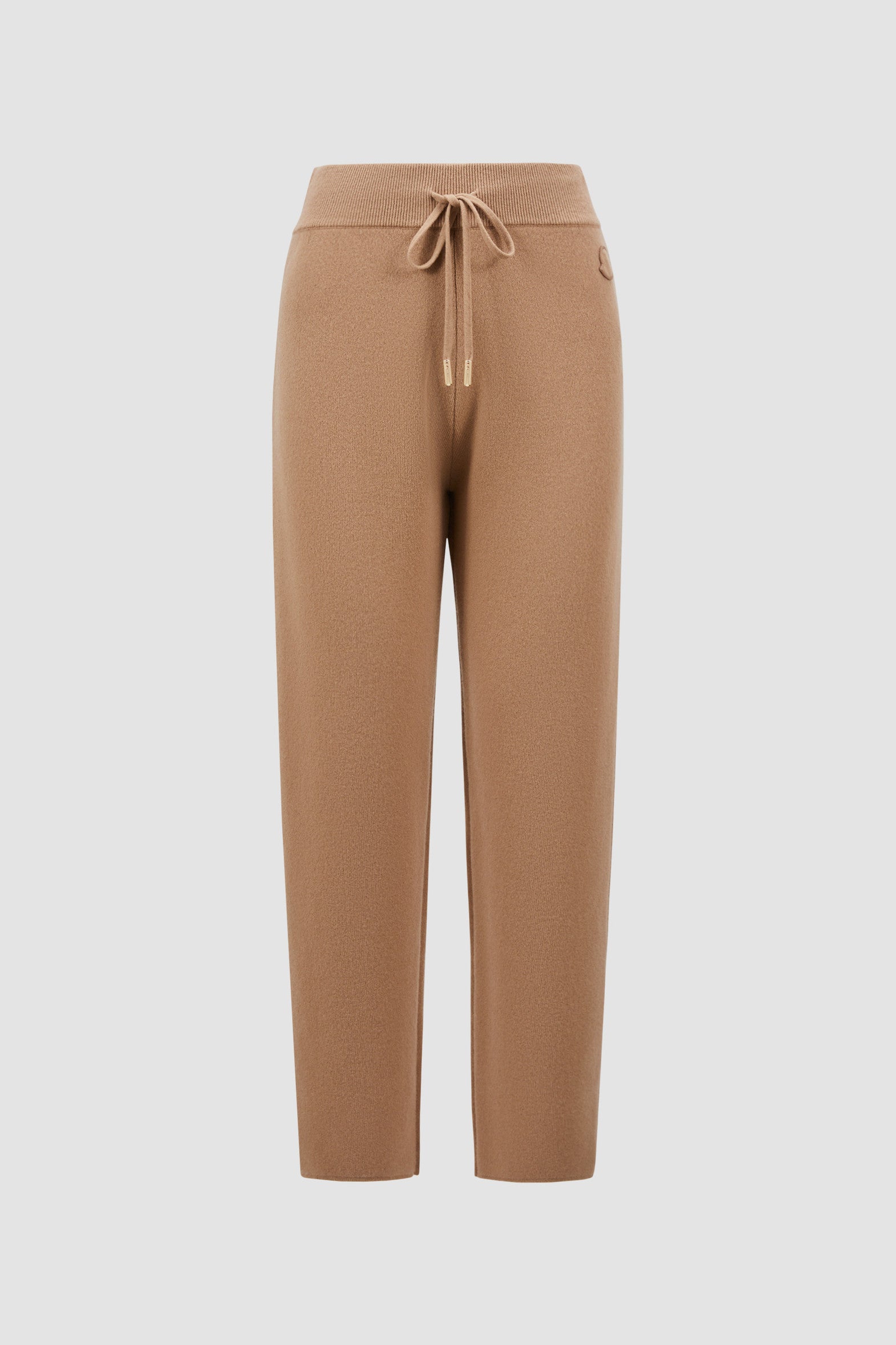 MONCLER Women Wool & Cashmere Jogging Trousers Camel Beige K10939L00004M112722B