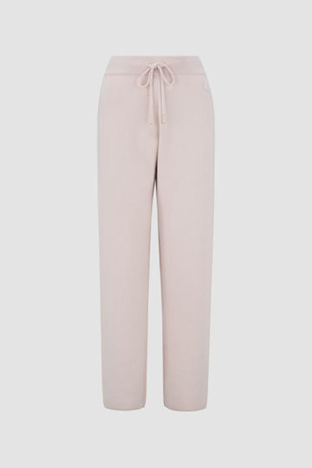 MONCLER Women Wool & Cashmere Jogging Trousers Light Pink K10939L00004M1127529