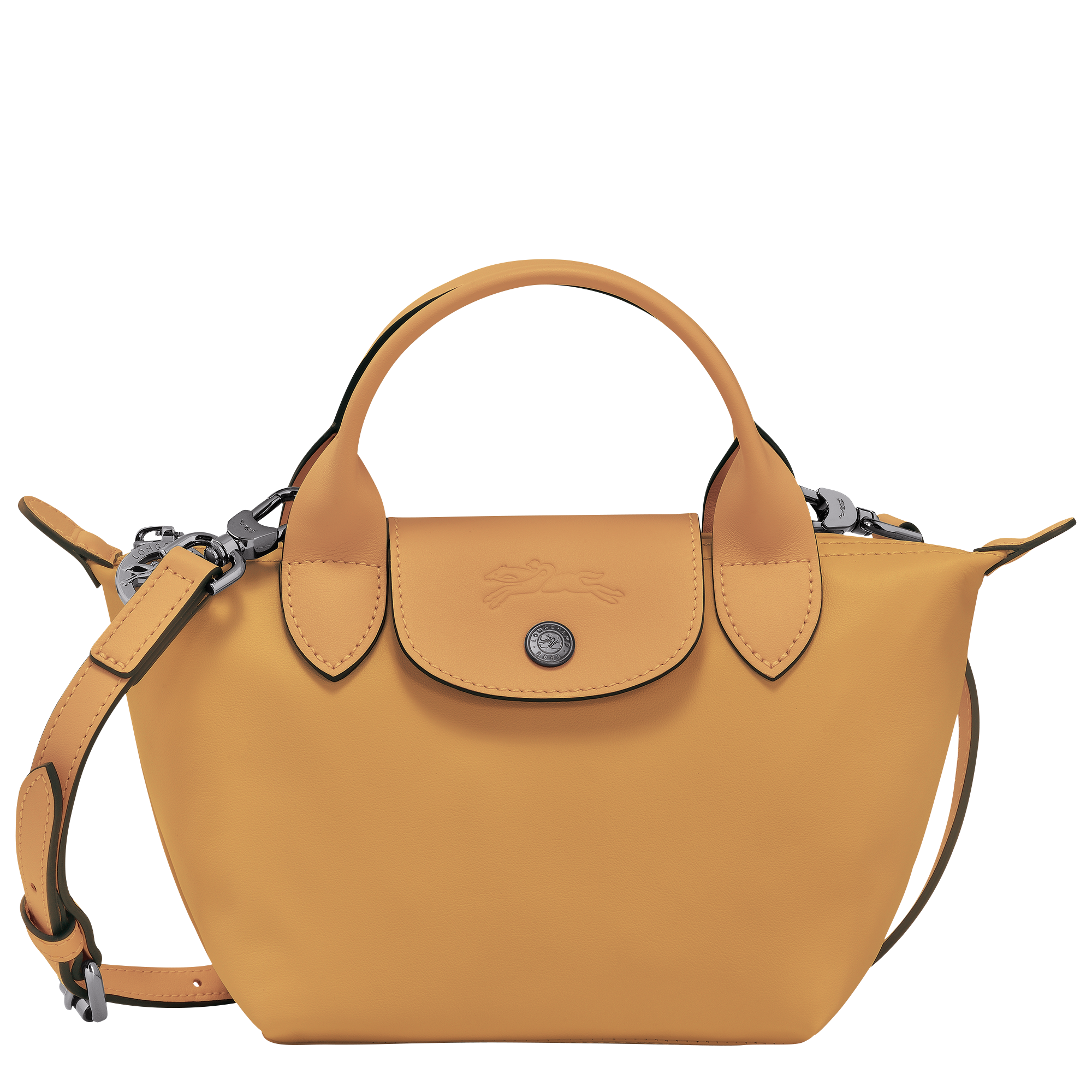 حقيبة يد نسائية من LONGCHAMP Le Pliage Xtra باللون العسلي XS L1500987117