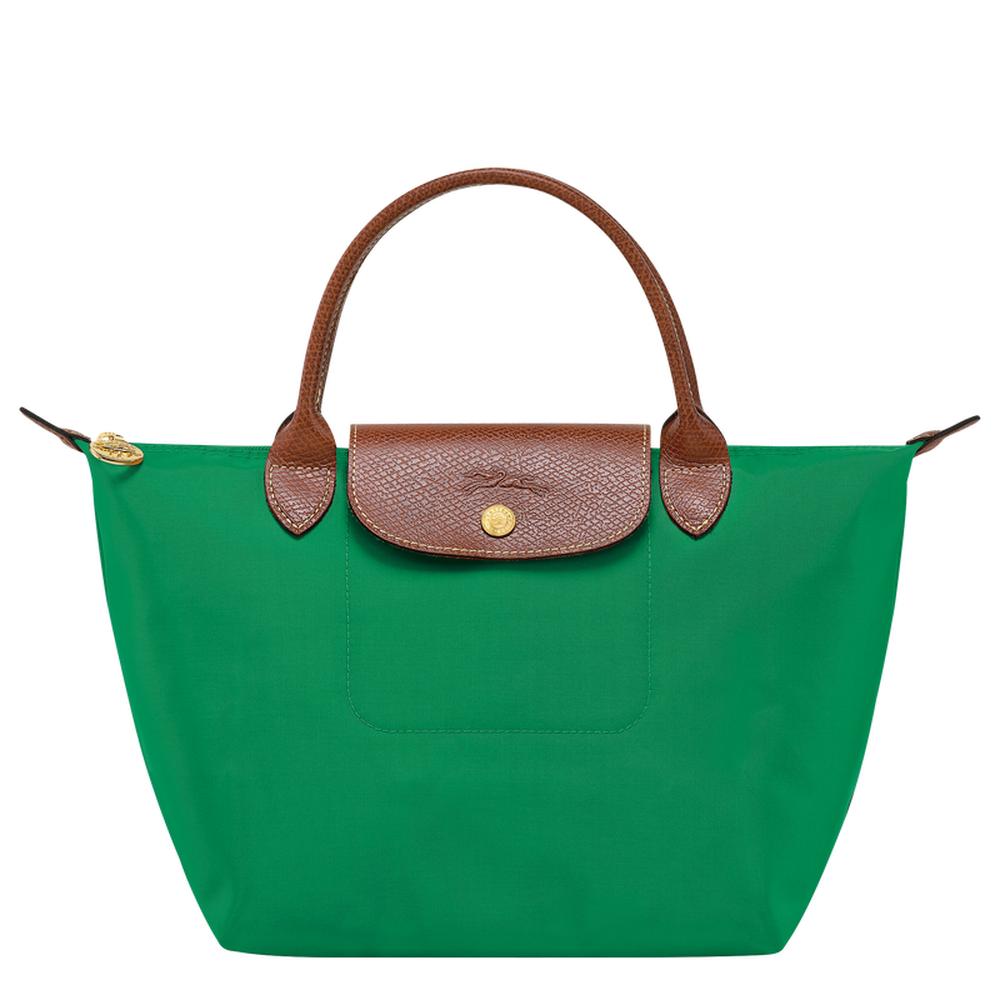 حقيبة يد نسائية أصلية من LONGCHAMP Le Pliage باللون الأخضر L1621089P88