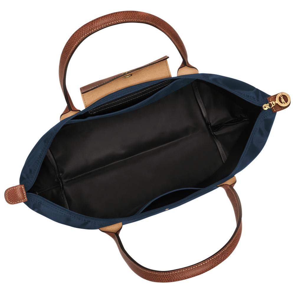 حقيبة توت أصلية L Le Pliage للنساء من LONGCHAMP باللون الأزرق الداكن L1899089P68