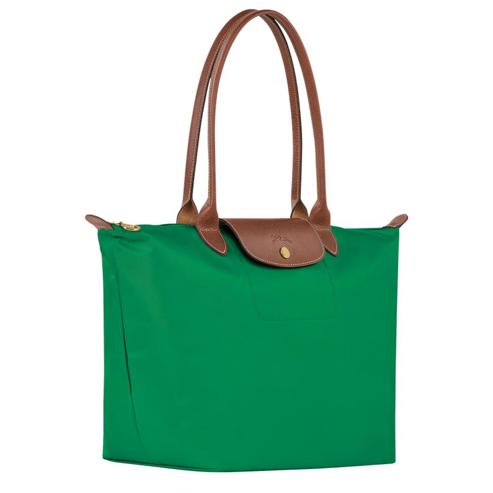 حقيبة توت أصلية L Le Pliage للنساء من LONGCHAMP باللون الأخضر L1899089P88