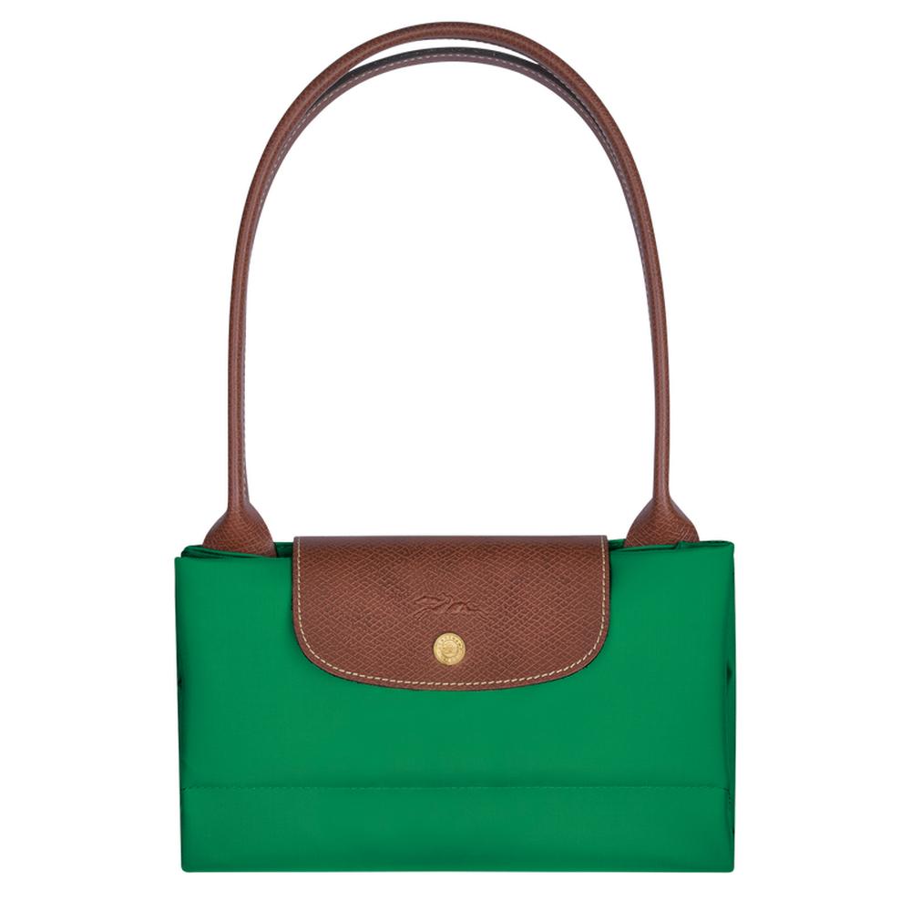 حقيبة توت أصلية L Le Pliage للنساء من LONGCHAMP باللون الأخضر L1899089P88