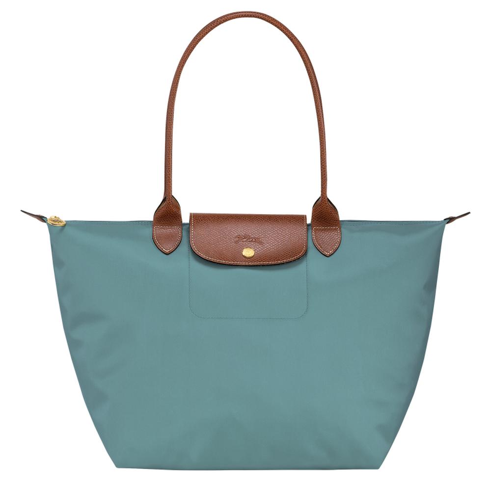 حقيبة توت أصلية L Le Pliage للنساء من LONGCHAMP من Eucalyptus L1899089P93