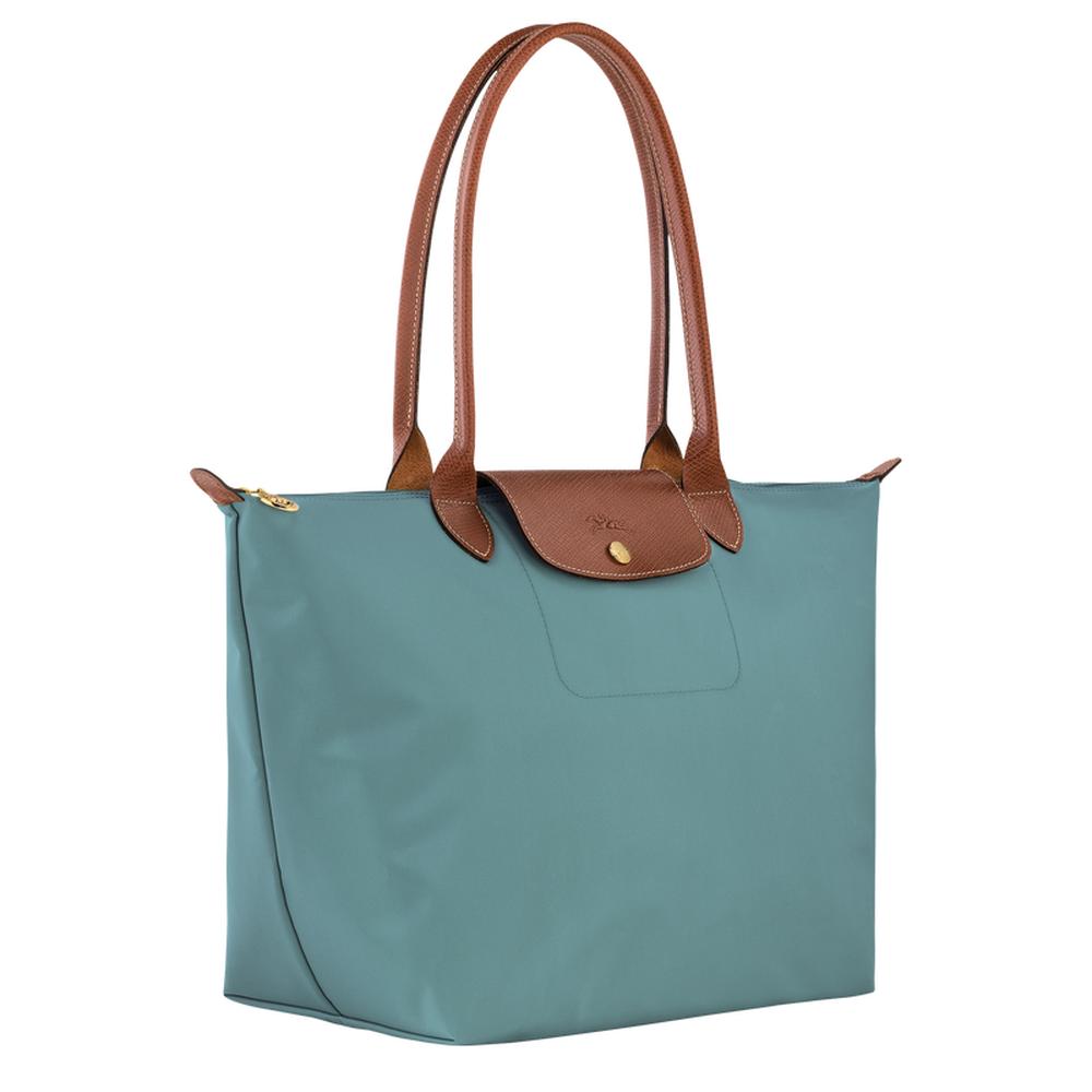 حقيبة توت أصلية L Le Pliage للنساء من LONGCHAMP من Eucalyptus L1899089P93