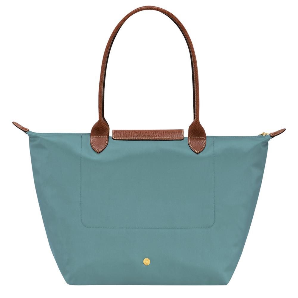 حقيبة توت أصلية L Le Pliage للنساء من LONGCHAMP من Eucalyptus L1899089P93