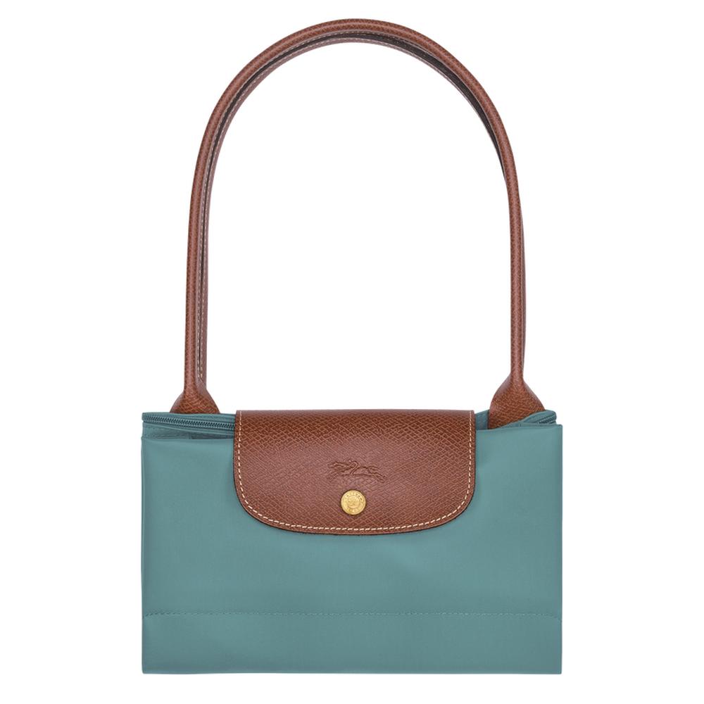 حقيبة توت أصلية L Le Pliage للنساء من LONGCHAMP من Eucalyptus L1899089P93