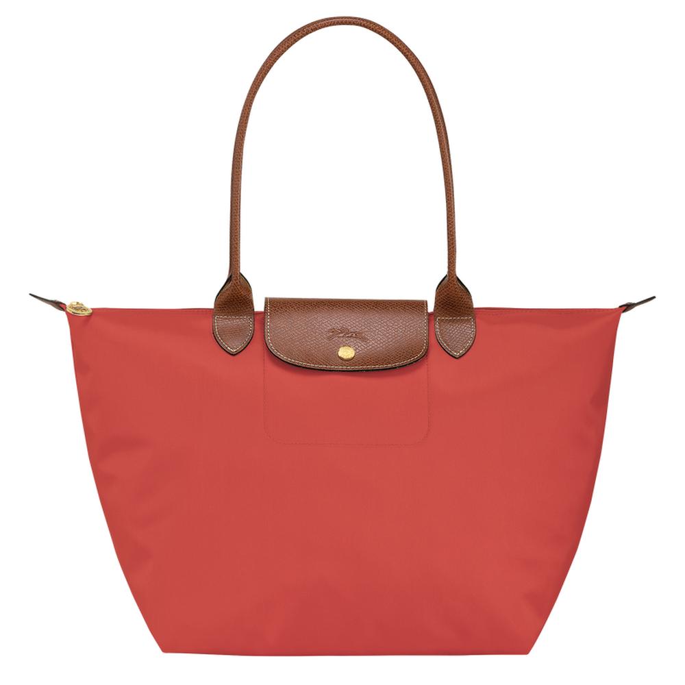 LONGCHAMP Women L Le Pliage Original Tote Bag Tomato L1899089P94