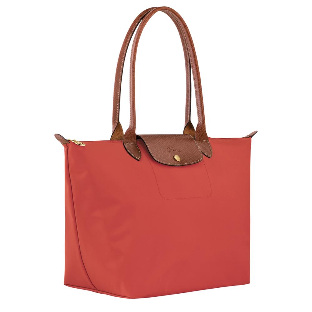 LONGCHAMP Women L Le Pliage Original Tote Bag Tomato L1899089P94