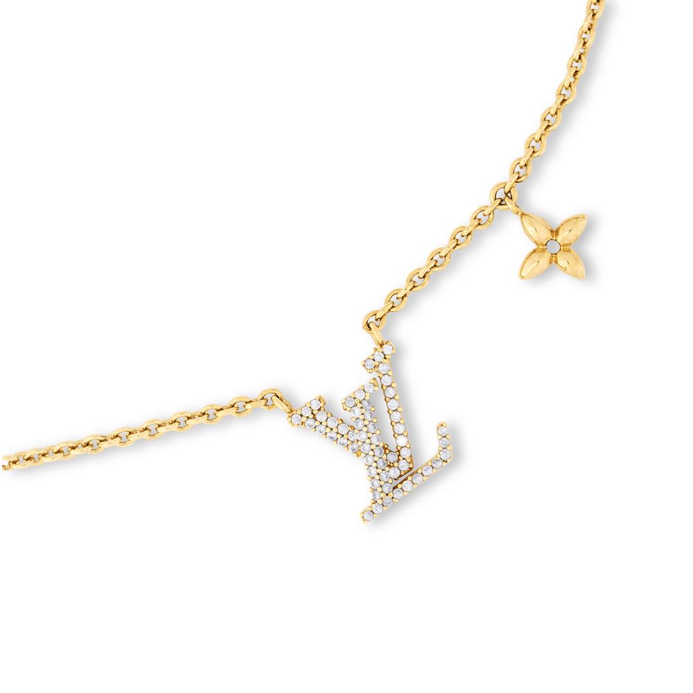 Louis Vuitton Women LV Iconic Necklace Gold M00596