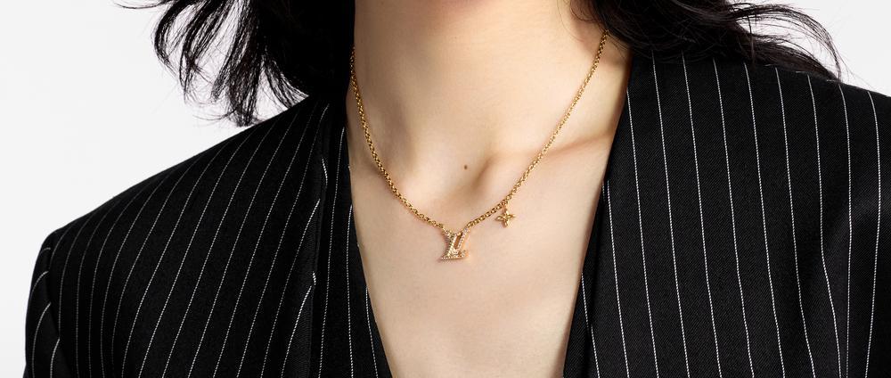 Louis Vuitton Women LV Iconic Necklace Gold M00596