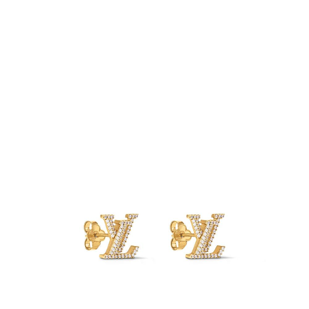 Louis Vuitton Women LV Iconic Earrings Gold M00609