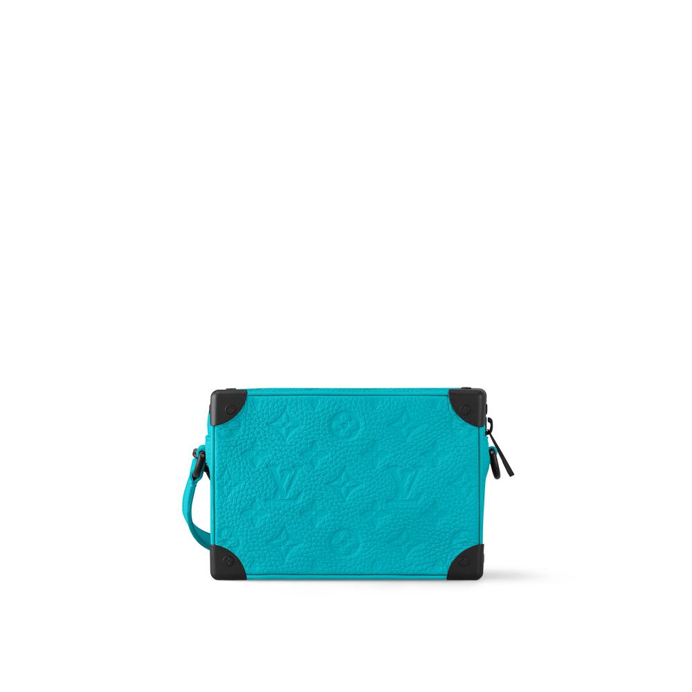 Louis Vuitton Men Mini Soft Trunk Bag Turquoise M11673