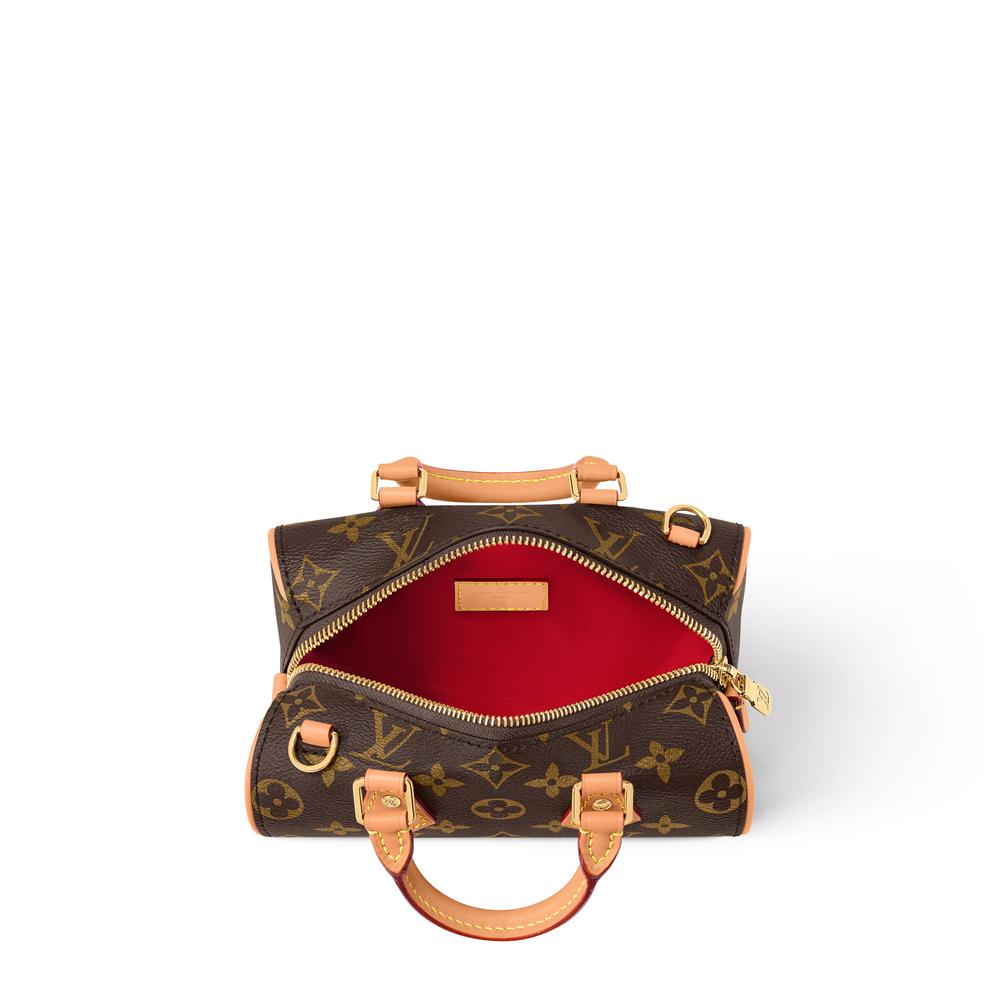 حقيبة نسائية من Louis Vuitton Nano Speedy Dating من قماش Monogran M13226