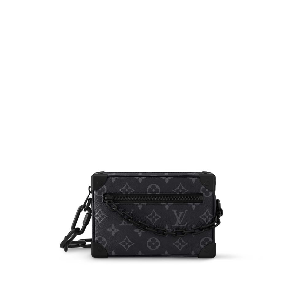 Louis Vuitton Men Mini Soft Trunk Bag Monogram Eclipse M44735