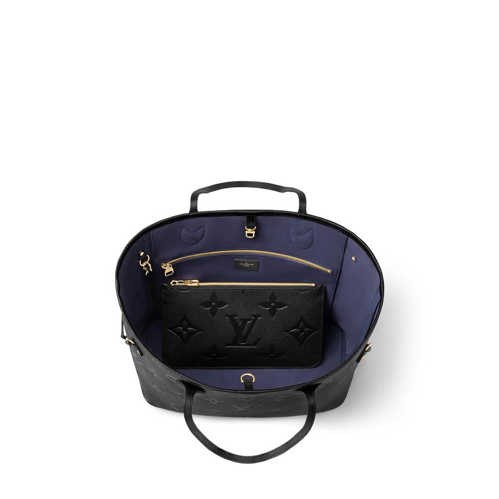 حقيبة Louis Vuitton Neverfull MM نسائية باللون الأسود M45685