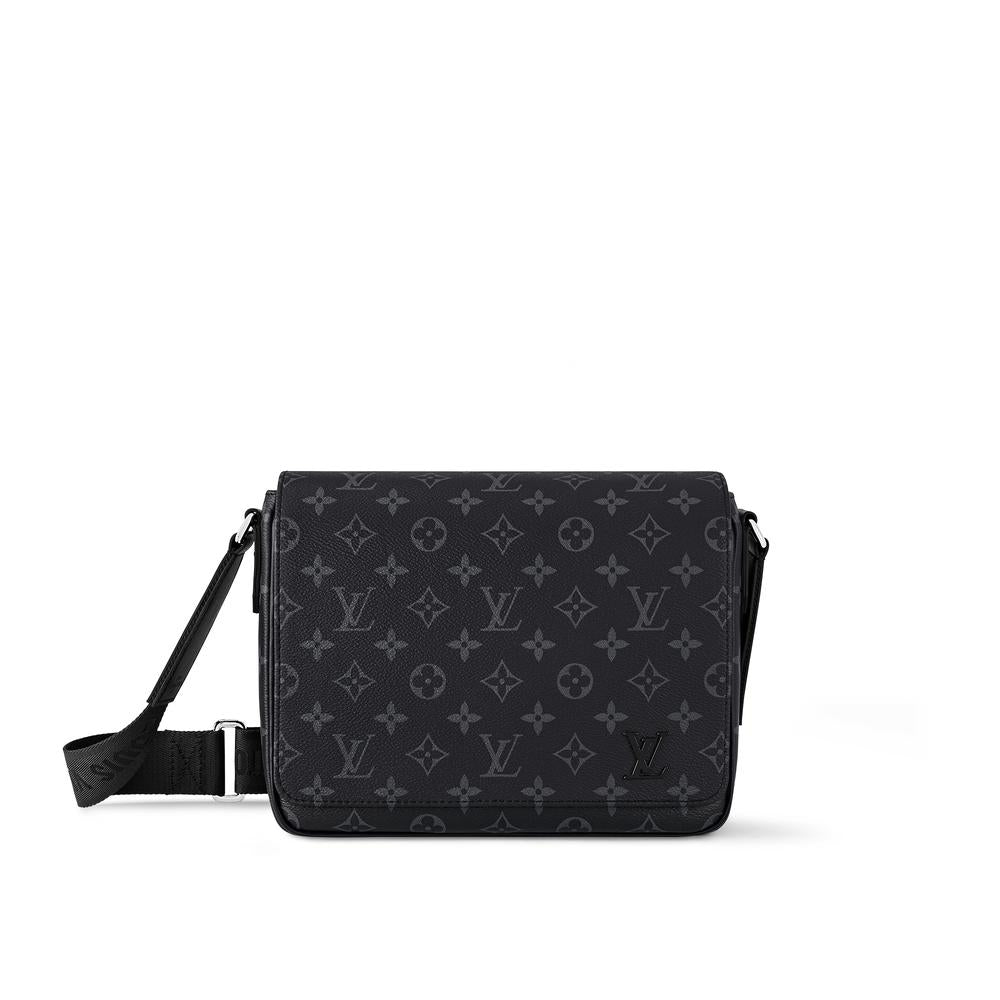 Louis Vuitton Men District PM Bag Monogram Eclipse M46255