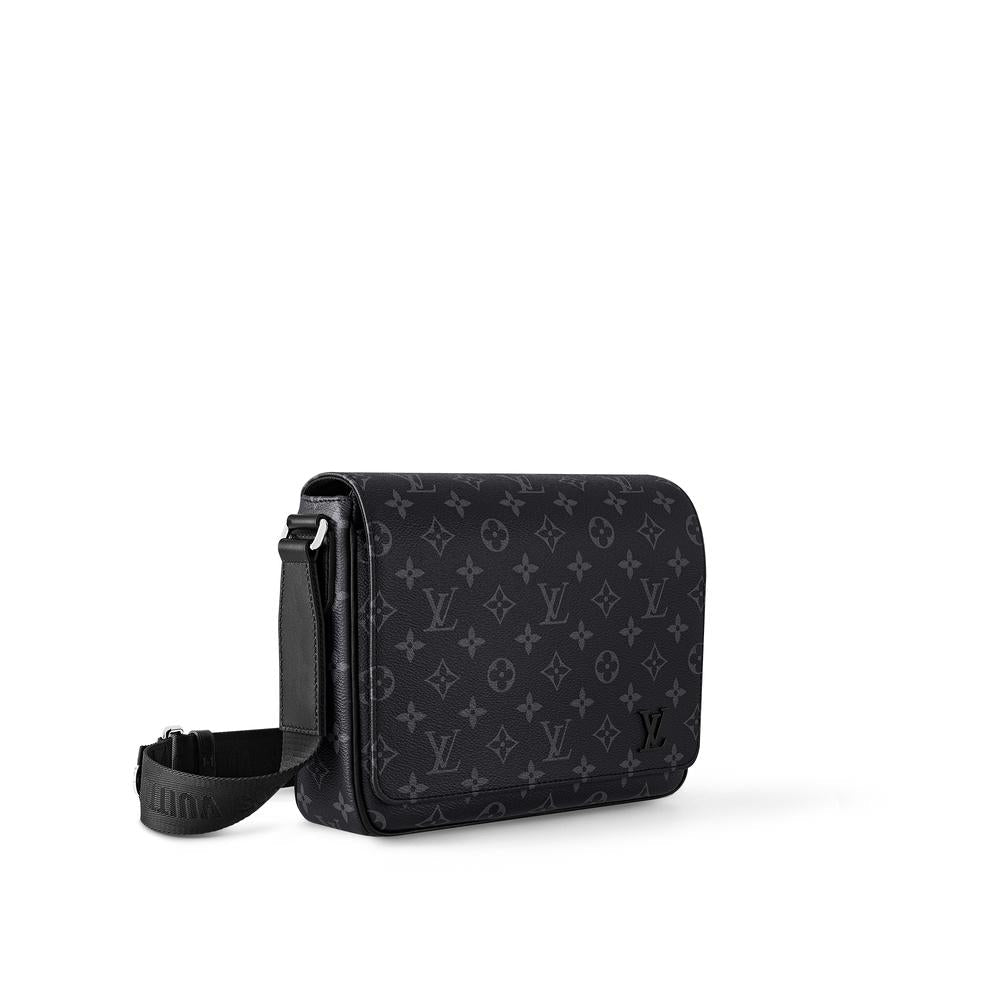 Louis Vuitton Men District PM Bag Monogram Eclipse M46255