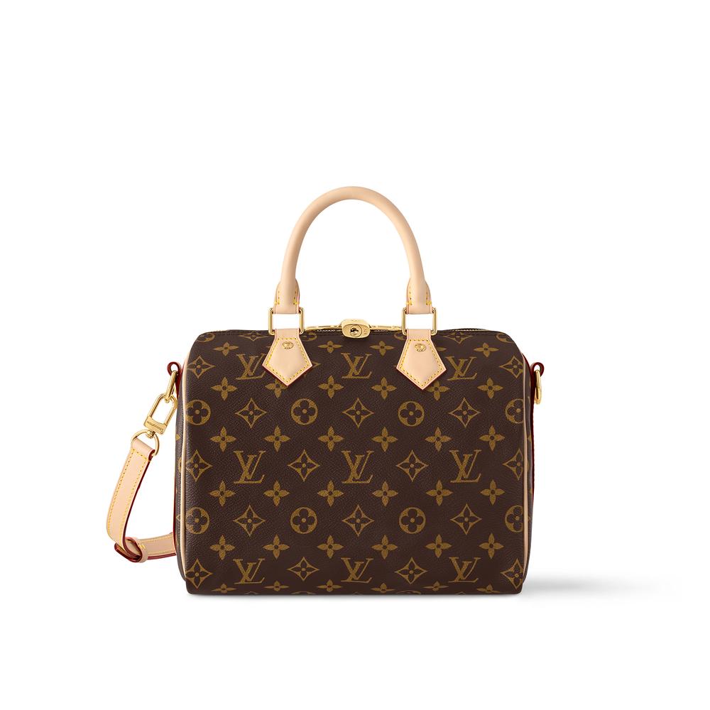 Louis Vuitton Women Speedy Shoulder Bag 25 Monogran canvas M46977