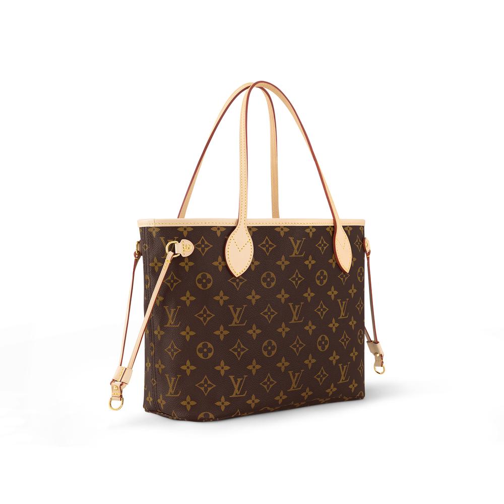 حقيبة نسائية من Louis Vuitton Neverfull PM من قماش Monogran M46979