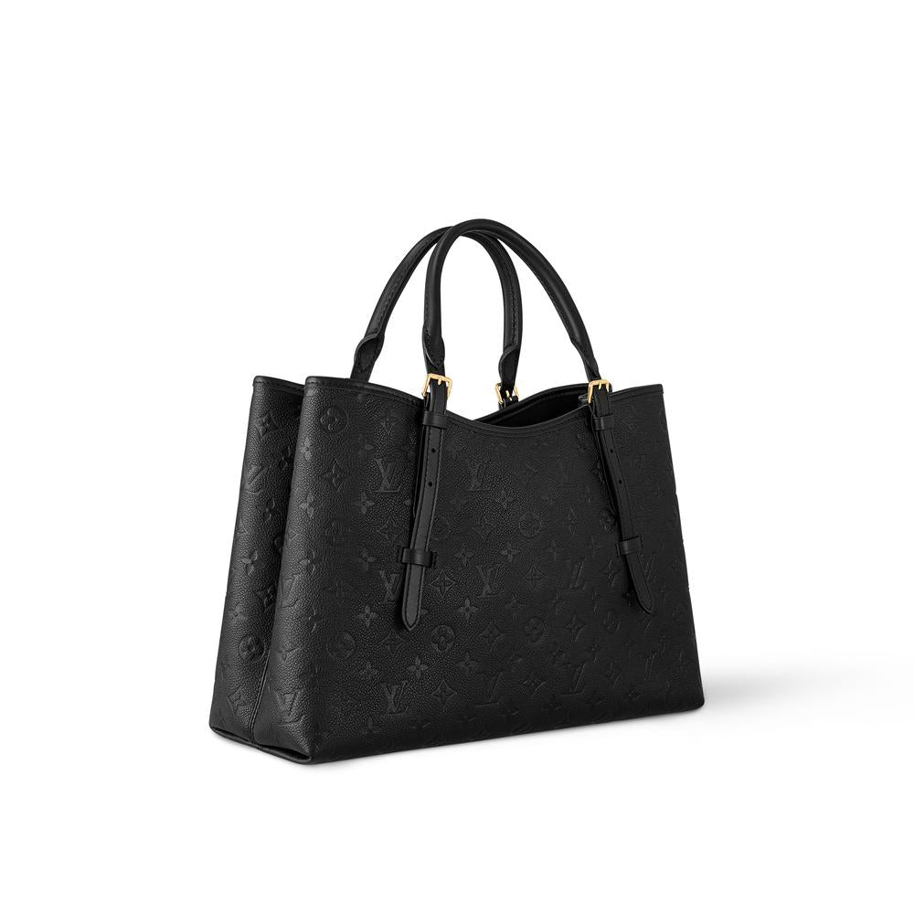 حقيبة Louis Vuitton Babylon Tote MM للنساء باللون الأسود M47185