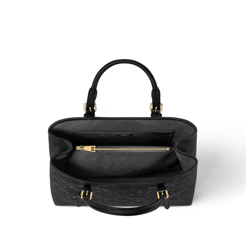 حقيبة Louis Vuitton Babylon Tote MM للنساء باللون الأسود M47185