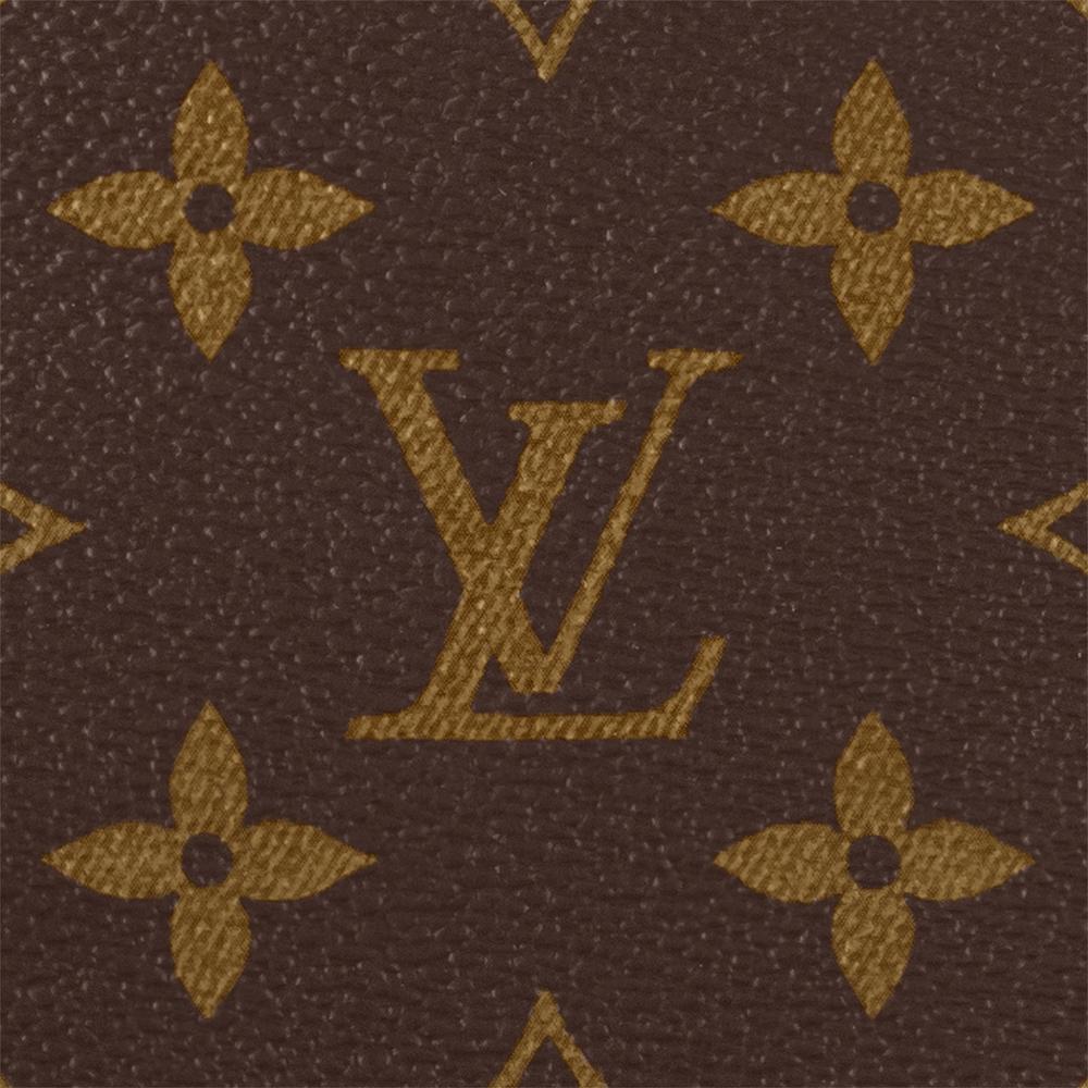 Louis Vuitton Men Keepall Shoulder Bag 55 Monogram Macassar canvas M56714