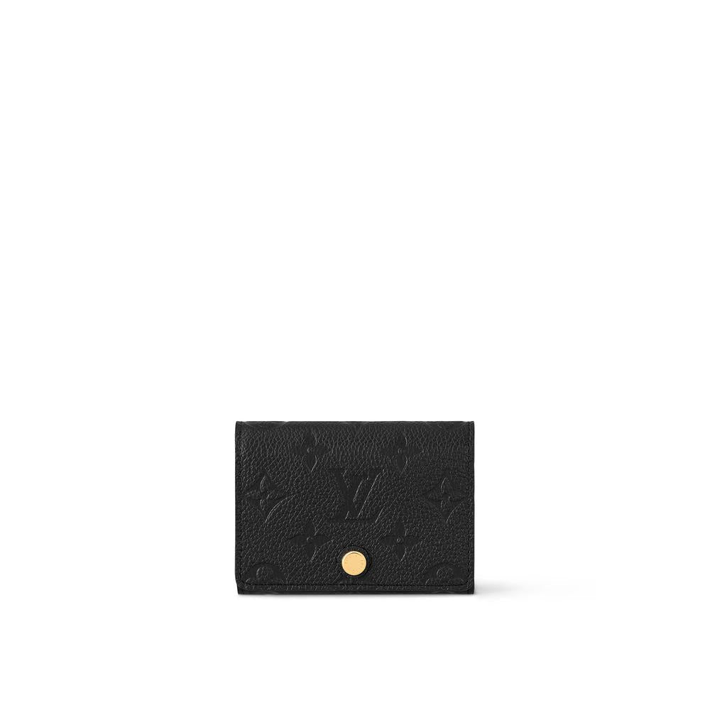 Louis Vuitton Women Business card holder BLACK M58456