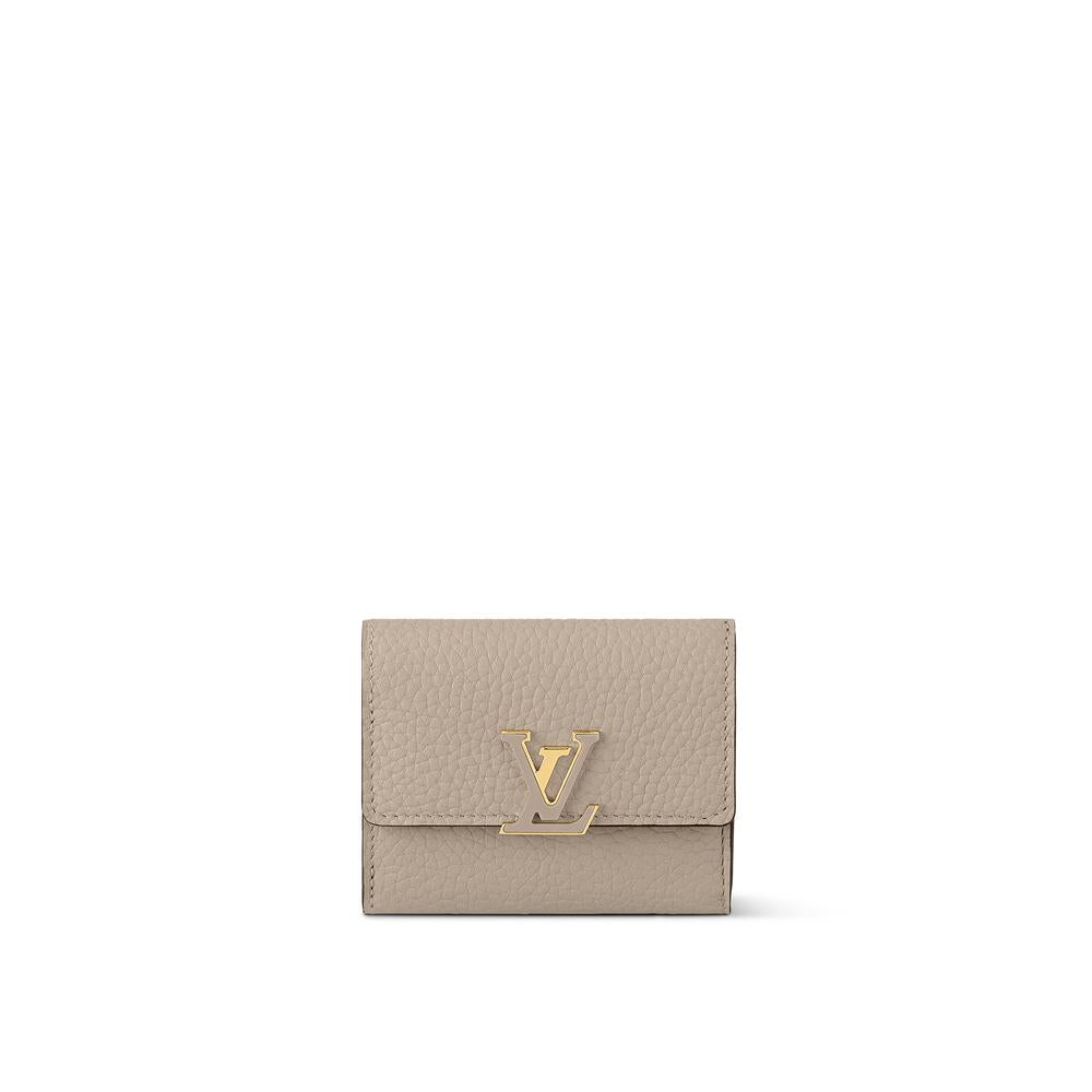 Louis Vuitton Women Capucines XS Wallet Pebble M68747