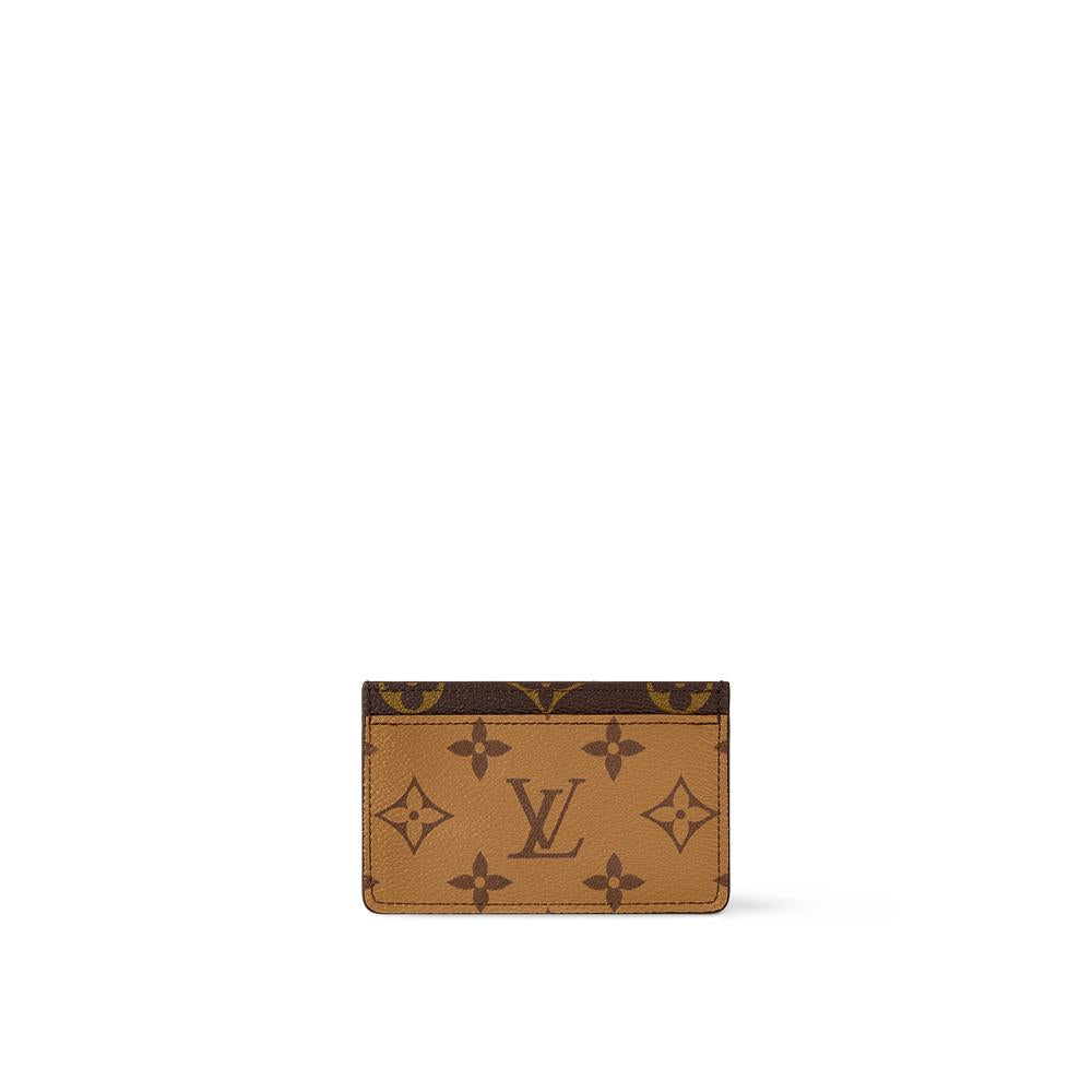 حامل بطاقات نسائي من Louis Vuitton من القماش المشبك M69161