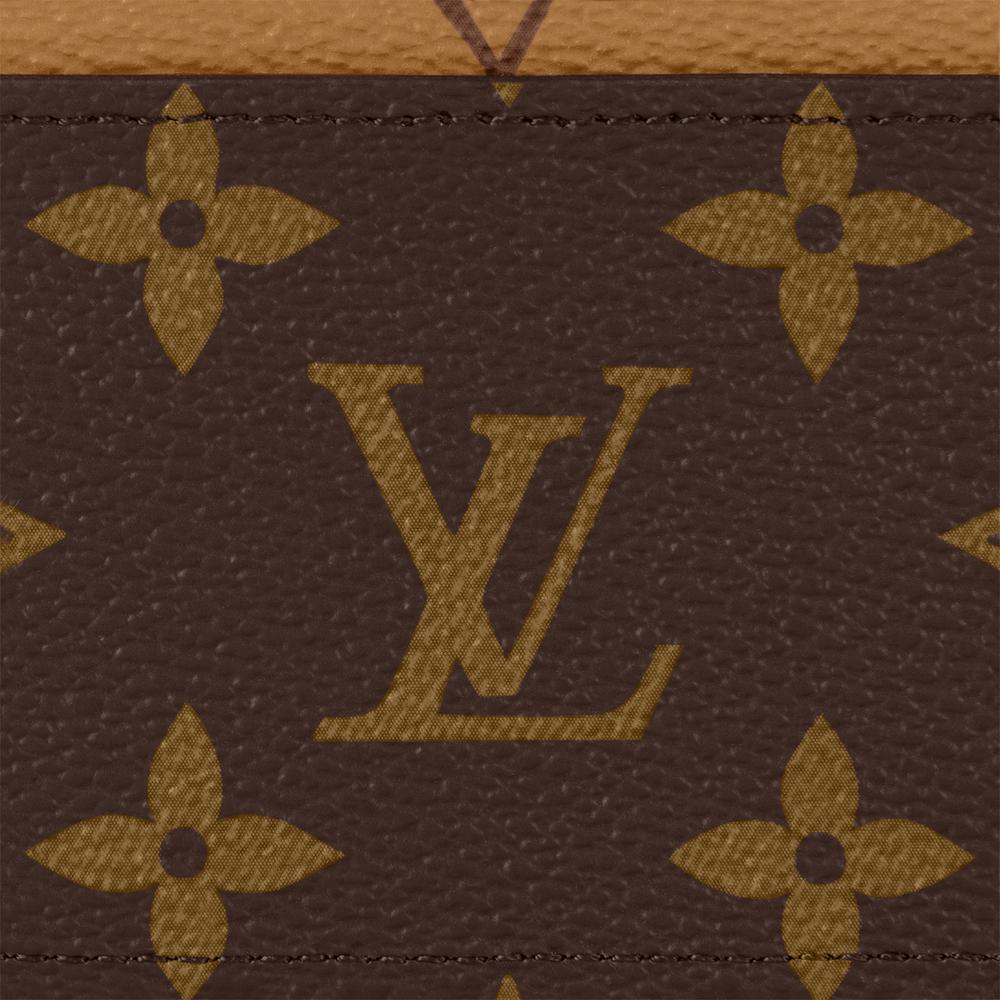 حامل بطاقات نسائي من Louis Vuitton من القماش المشبك M69161