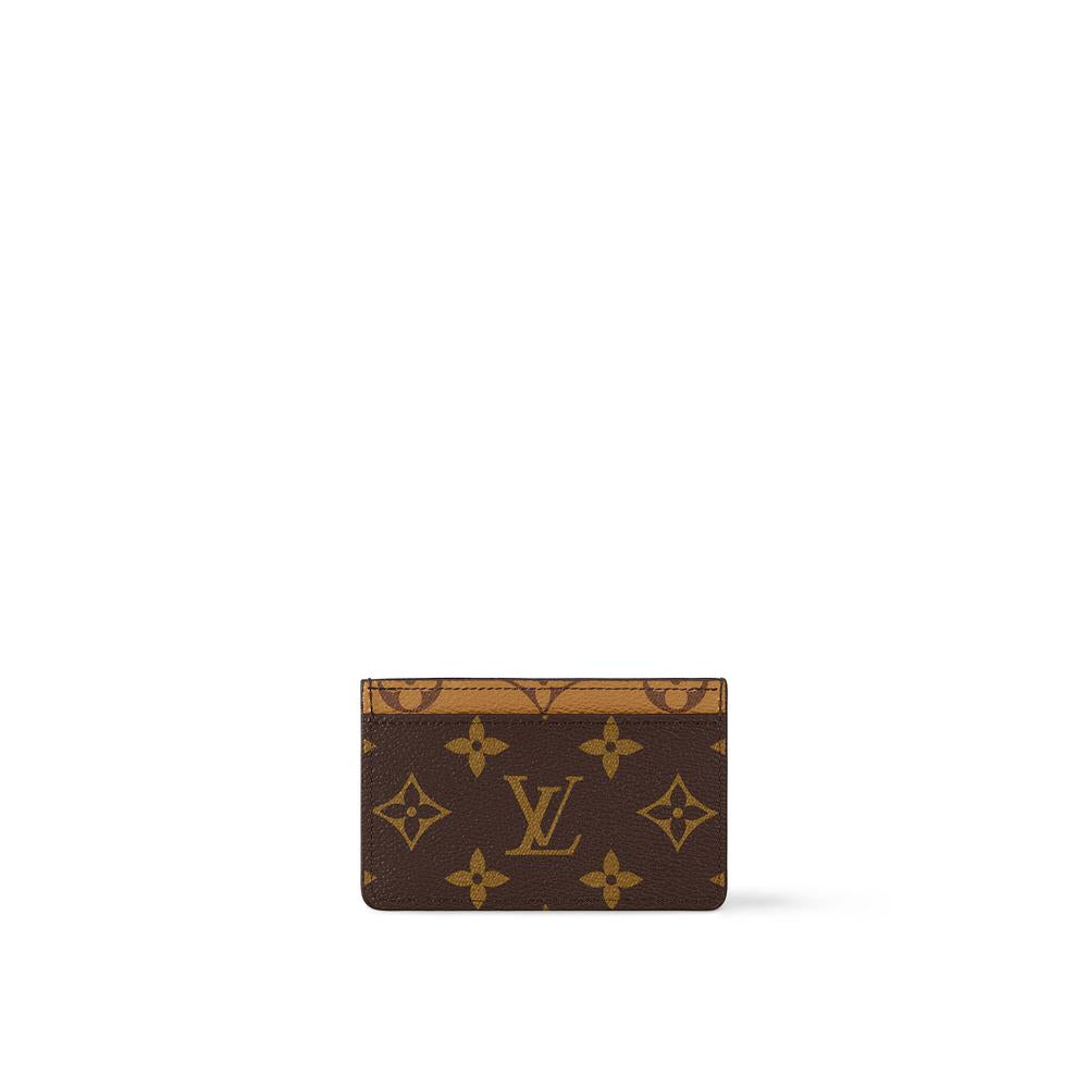 حامل بطاقات نسائي من Louis Vuitton من القماش المشبك M69161