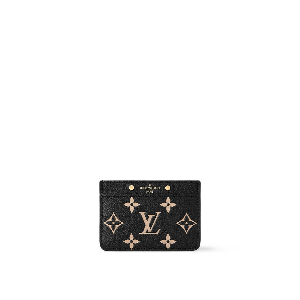 Louis Vuitton Women Card holder Two-tone Monogram Empreinte Leather M81022