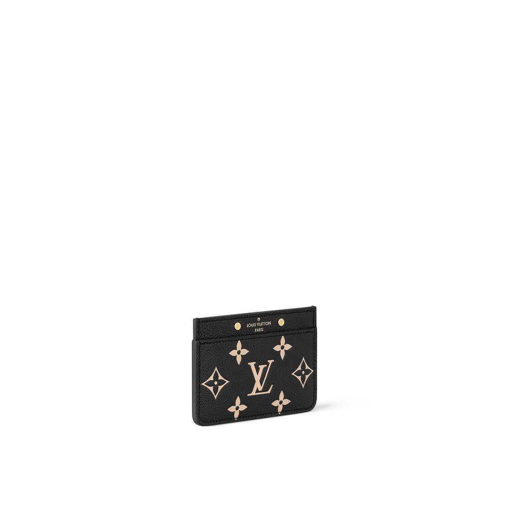 Louis Vuitton Women Card holder Two-tone Monogram Empreinte Leather M81022