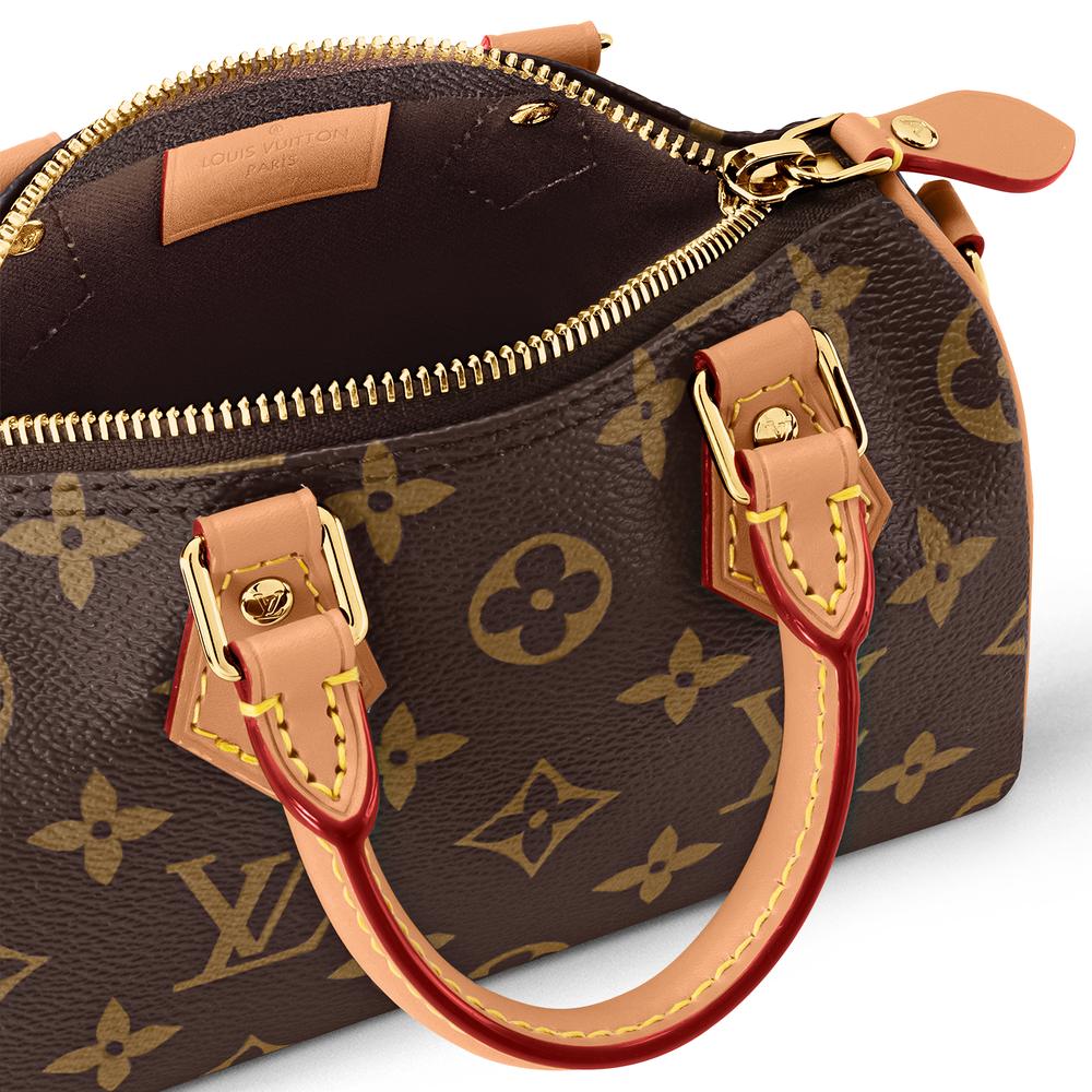 Louis Vuitton Women Nano Speedy Bag Monogran canvas M81085