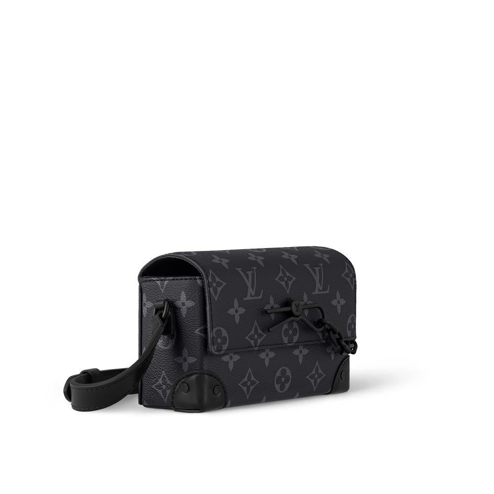 Louis Vuitton Men Steamer Wearable Wallet Monogram Eclipse M81783