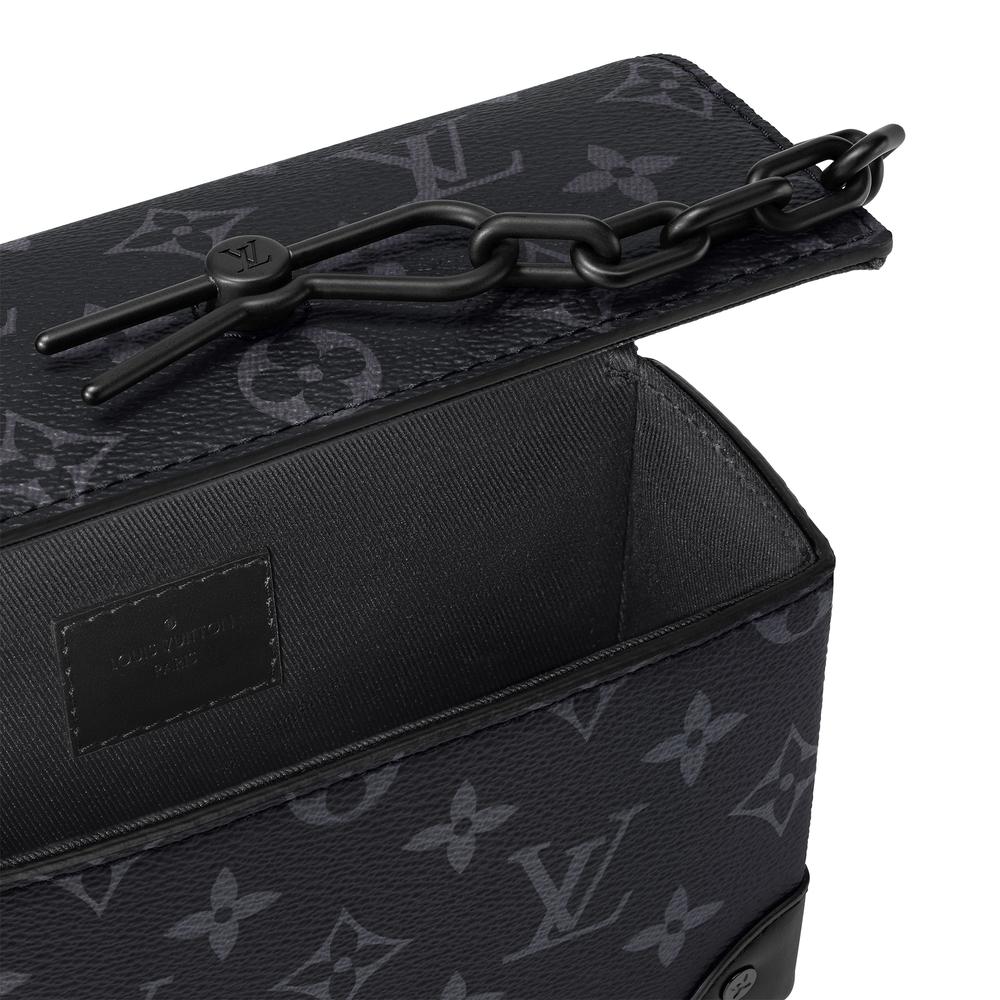 Louis Vuitton Men Steamer Wearable Wallet Monogram Eclipse M81783