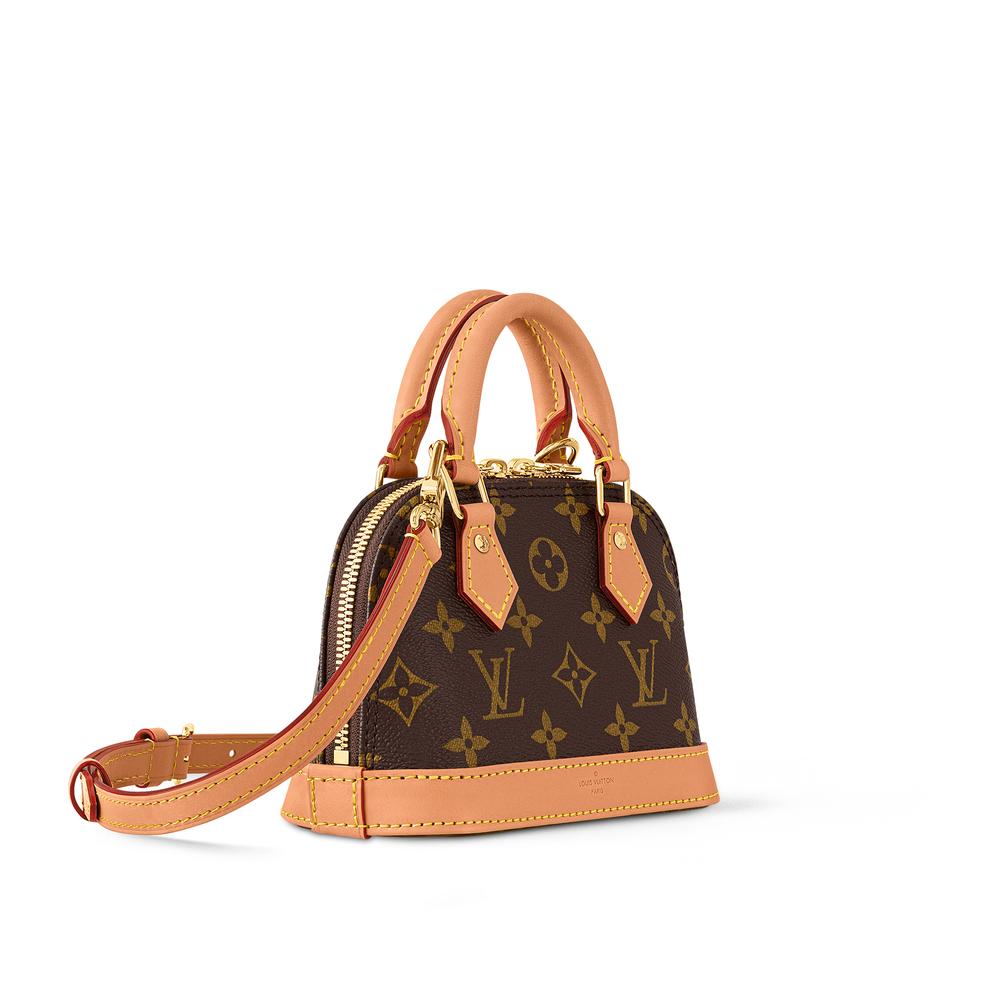 Louis Vuitton Women Alma Nano Bag Monogran canvas M82717