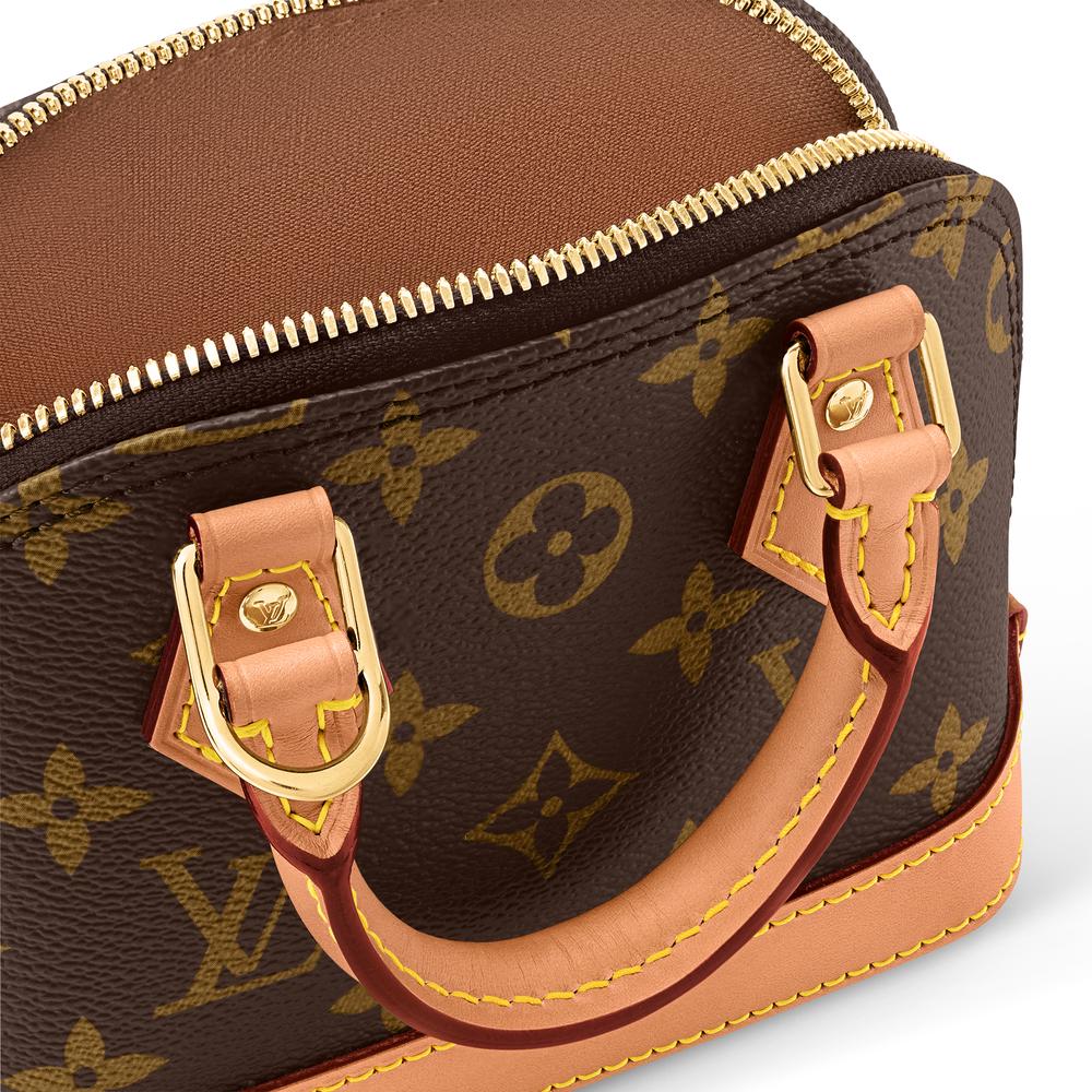 Louis Vuitton Women Alma Nano Bag Monogran canvas M82717