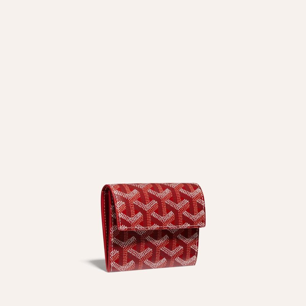 GOYARD Unisex Marini wallet Red MARIGNPMLTY02CL02P