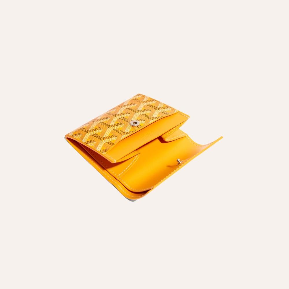 GOYARD Unisex Marini wallet Yellow MARIGNPMLTY08CL08P