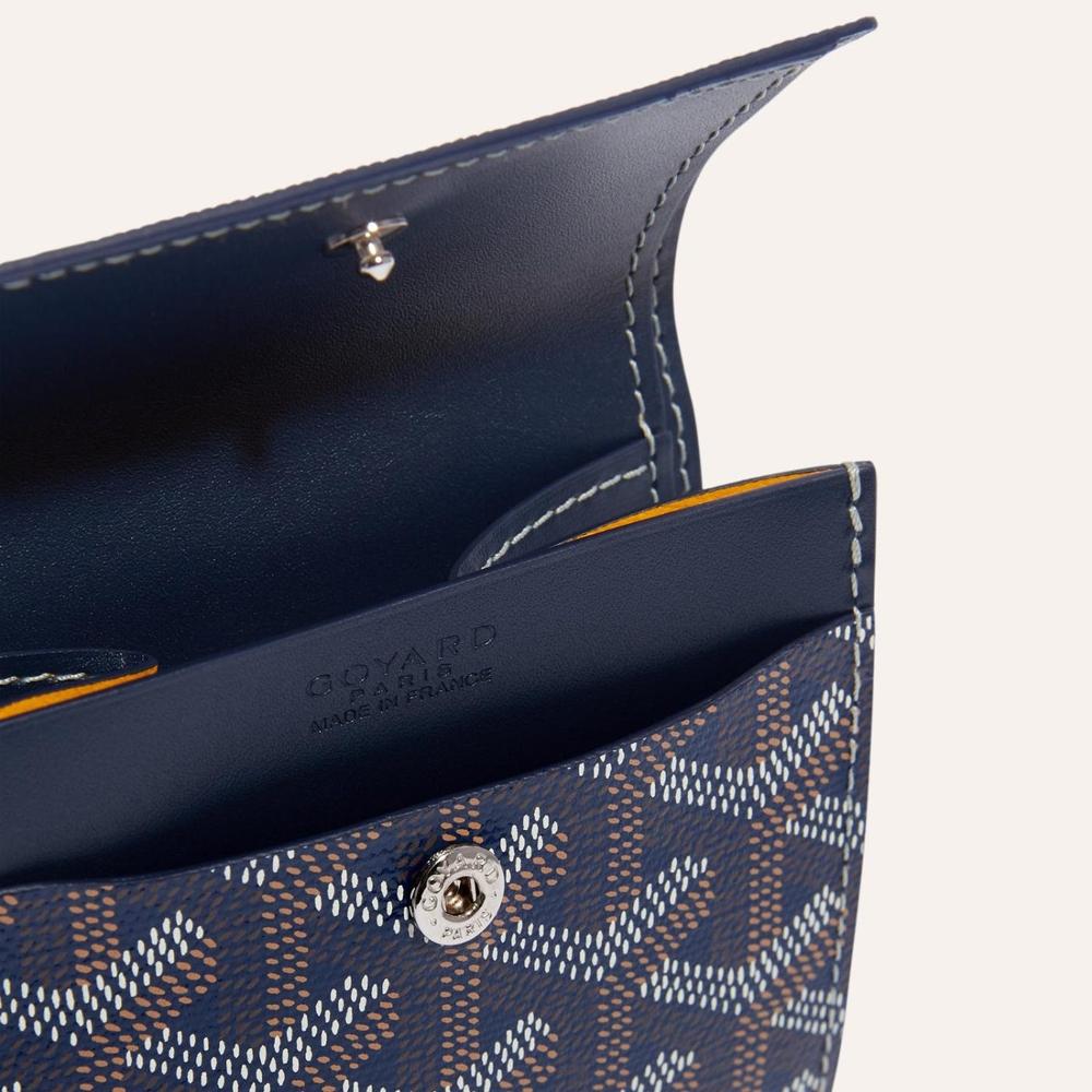 GOYARD Unisex Marini wallet Navy MARIGNPMLTY12CL12P