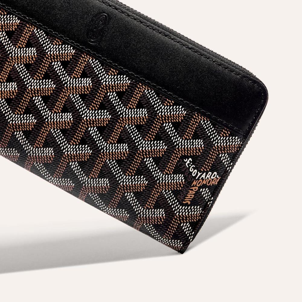 GOYARD Women Matignon Wallet GM Black MATIG2GMLTY01CL01P