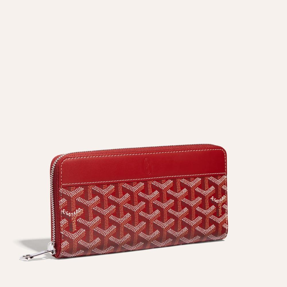 GOYARD Women Matignon Wallet GM Red MATIG2GMLTY02CL02P