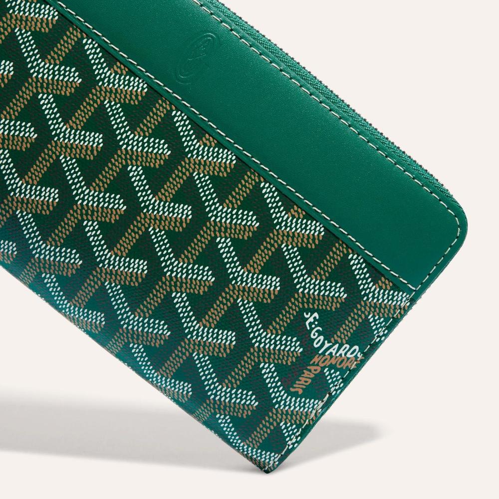 GOYARD Women Matignon Wallet GM Green MATIG2GMLTY09CL09P