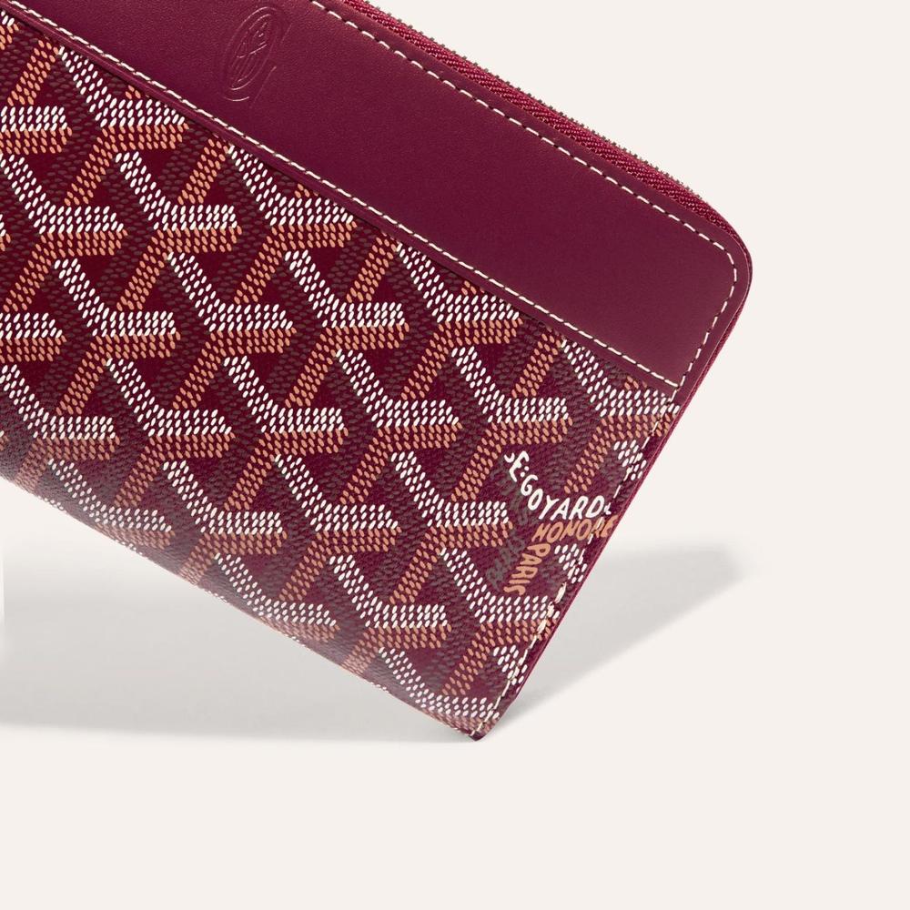 GOYARD Women Matignon Wallet GM Burgundy MATIG2GMLTY33CL33P