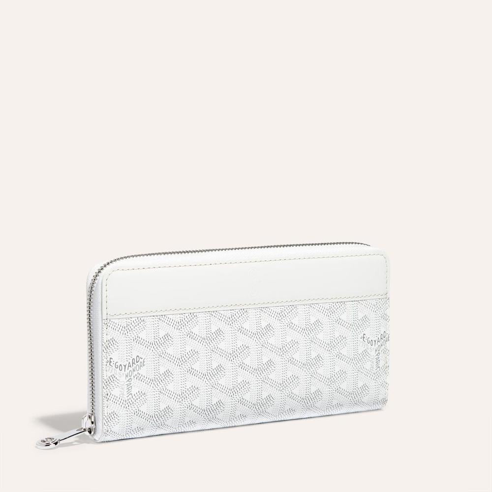 GOYARD Women Matignon Wallet GM White MATIG2GMLTY50CL50P